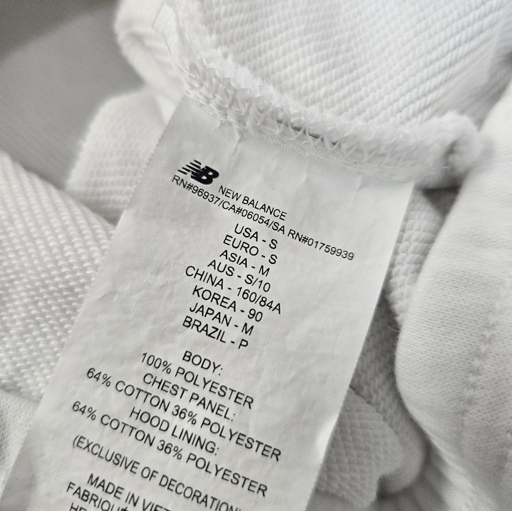 NEW BALANCE x Staud Women's Small Colorblock Windbreaker Hoodie Sweatshirt - Picture 6 of 6